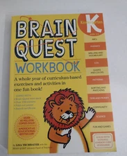 Kindergarten Brain Quest Workbook  Workman Publishing Whole Year Homeschool