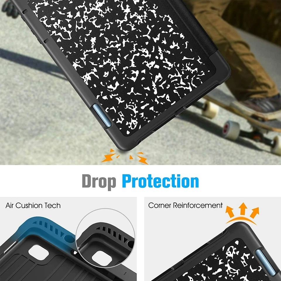 Case For Samsung Galaxy Tab S6 Lite 10.4'' 2024/2022 Soft TPU Back Cover Stand - Image 4 of 4