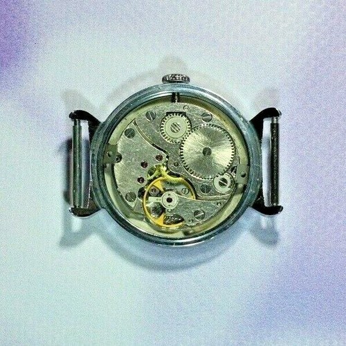 Pobeda GAGARIN PILOT watch 33mm vintage soviet mechanical wrist mens USSR - Picture 6 of 12