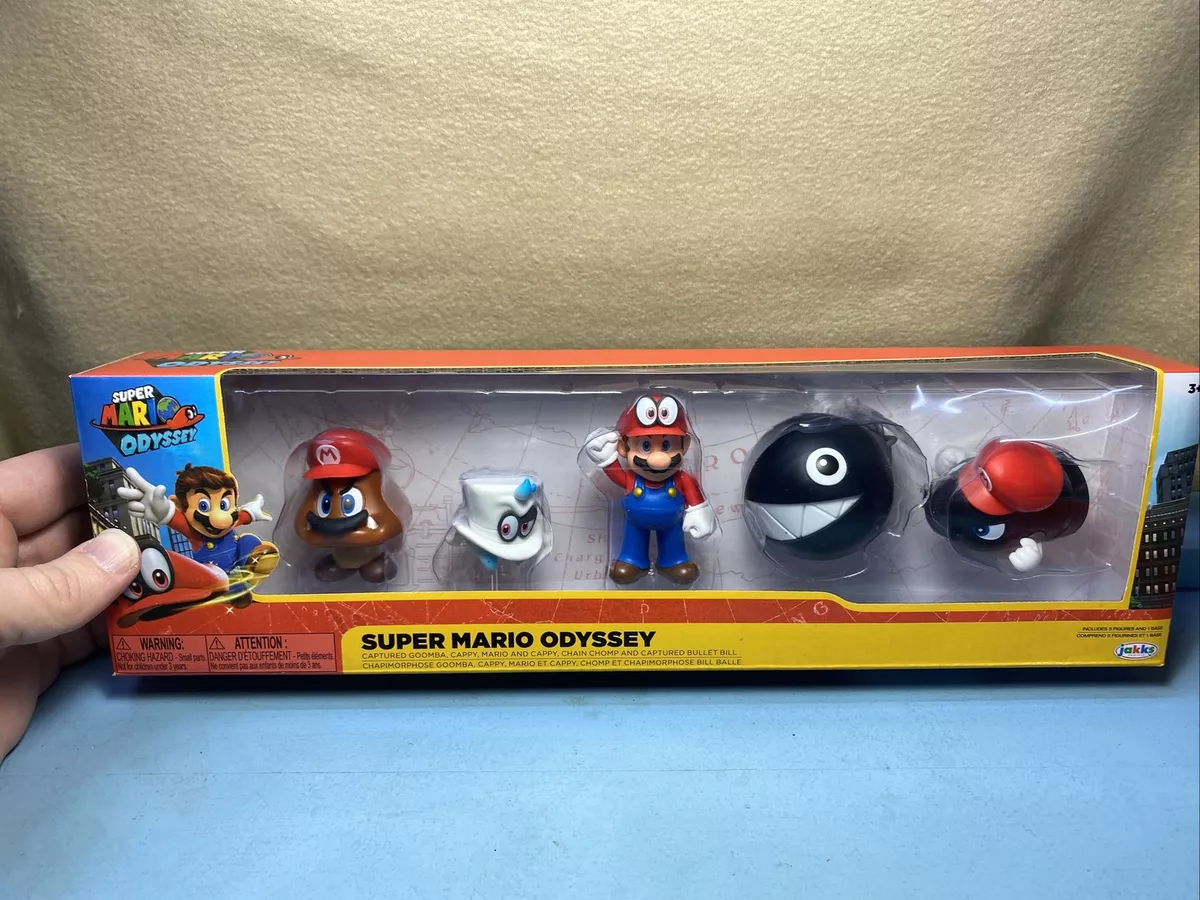 JAKKS PACIFIC Coffret diorama 5 figurines Super Mario pas cher