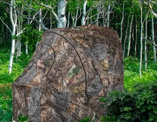 New Hunting Chair Blind | One-Way See Through 1/2 Man Portable Camo Tent