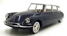 Norev 1/12 Scale Diecast Model 121579 Citroen DS 19 1955 - Purple/Champagne