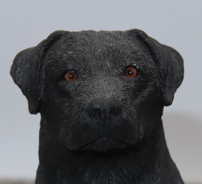 Sandra Brue Sandicast Labrador Black Sitting No Box 5” Tall M335