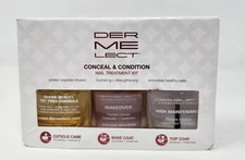 Dermelect 3-Piece Conceal and Condition Nail Treatment Kit RETAILS $48