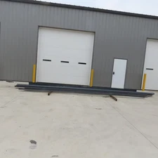 Steel Building Material Structural Profile Trim Pieces Painted Lot of 15