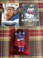 2023-24 Upper Deck Hockey Mika Zibanejad 3 Card Lot