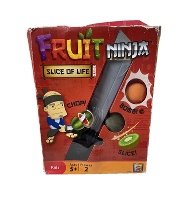 Fruit Ninja Slice Of Life Spiel Mattel 2011 Familie Kinder Weihnachten Spaß Strategie 5+