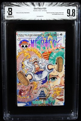 One Piece #104 9.8/9.6 【BGS/1stprint 】 BGS 9.8 ONE PIECE Volume 104 2022 1st Printing Graded Comic Manga