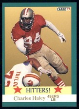 1991 Fleer - Hitters Charles Haley #403
