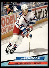 1992-93 Ultra !!!!!! Jeff Beukeboom New York Rangers #351