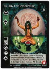 Huldu, The Desecrator Hecata Fifth Edition V5 V:TES VTES Vampire CCG