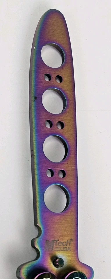 CUCHILLA DE ENTRENAMIENTO MARIPOSA MTECH USA MT-1166RB Foto 3 de 4