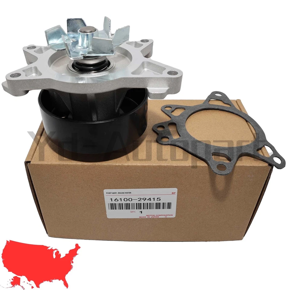 OEM NEW 16100-29415 FOR TOYOTA COROLLA MATRIX CELICA 1ZZFE ENGINE WATER PUMP Foto 4 de 4