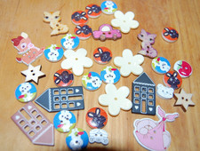Konvolut bunte Knopfmischung Kinderknöpfe ca. 35 Stück