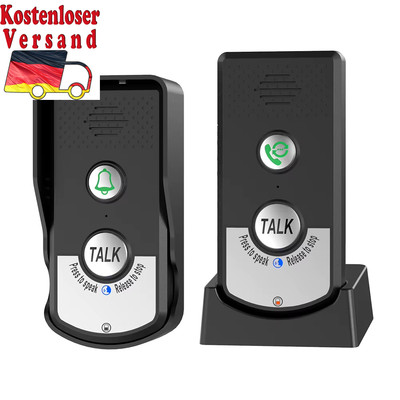 2 Way Voice Intercom Wireless Intercomunicador Audio Voice Sender & Reciever Sys