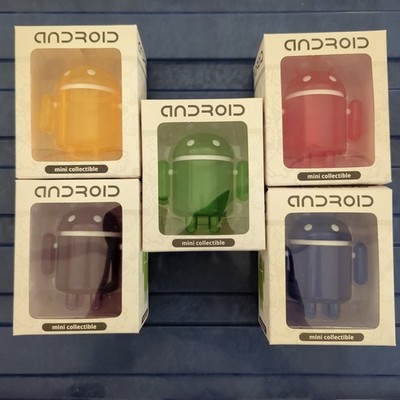 Android Mini Collectible MWC Edition 2012 Full Set 5 Androids New