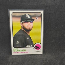 2022 Topps Heritage - Jake Burger #381 (RC)
