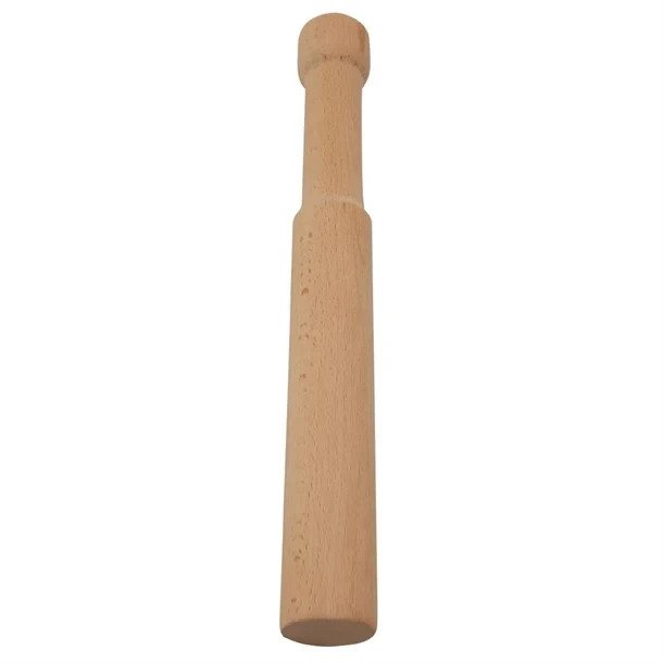 Large Wooden Beech Muddler 32cm