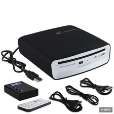 Portable CD Player for Car with USB Connection and AUX Connection,Universal USB