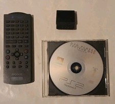 OEM SonyPS2 SCPH-10150 DVD Playback Remote Control Unit w/ IR Receiver Disc