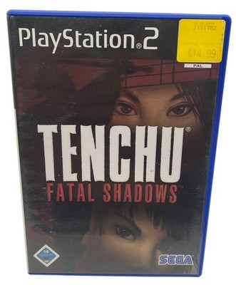 Tenchu Fatal Shadows - Sony PlayStation 2 PS2 - OVP Anleitung