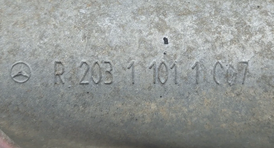 05-09 Conjunto de piñón y cremallera de dirección asistida Mercedes W203 C230 CLK350 TRACCIÓN TRASERA Foto 2 de 4