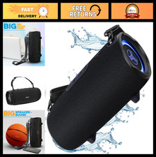 Big Loud Bluetooth Speaker 60W - 20H Battery, Powerbank, IPX6 Waterproof, Deep B
