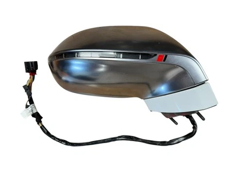 2012-2018 AUDI A7 S7 RIGHT DOOR side VIEW MIRROR BLIND SPOT ALUMINUM OEM