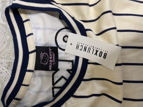 Sanrio Hello Kitty Striped Baseball Jerse - Picture 4 of 5