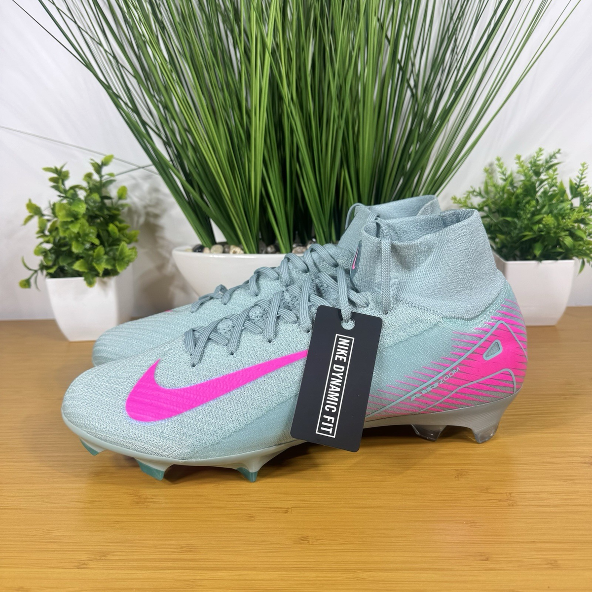 Size 12 - Nike Zoom Mercurial Superfly 10 Elite FG Prism Pack for