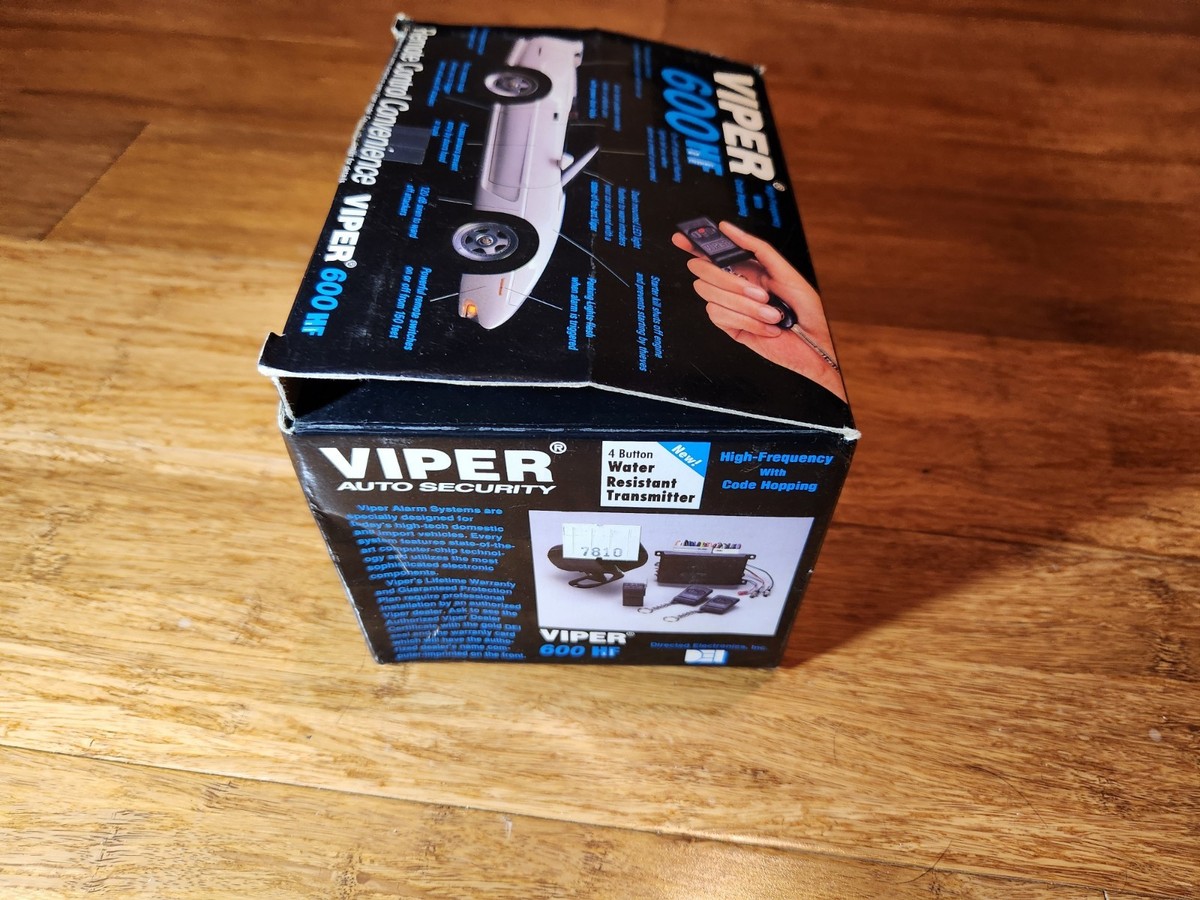 Vintage VIPER 600HF Auto Security Remote Control Alarm System Kit