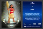 Topps Disney Genesis 2025 #27 Moana Rainbow Parallel /99