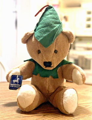Vintage Carousel By Guy Teddy Bear Robbear Hood Stuffed Animal Plush