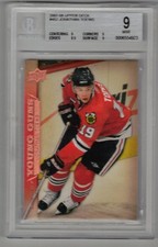 2007-08 Jonathan Toews Young Guns Rookie Card BGS 9. rookie card picture