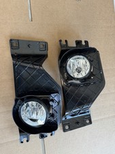 2023-2026 Ford Super Duty Fog Lights Assemblies & Brackets Pair OEM Halogen Comp