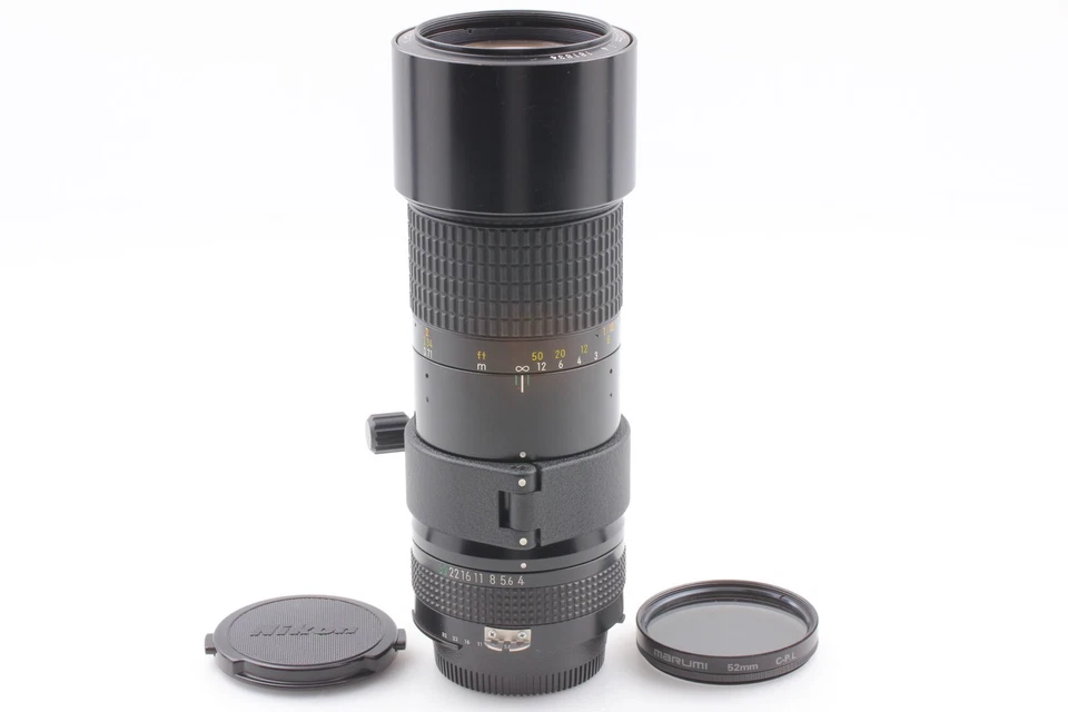 【Exc+5】 Nikon Micro Nikkor 200mm f/4 Ai MF Lens for F Mount Camera From JAPAN - Image 3 of 4