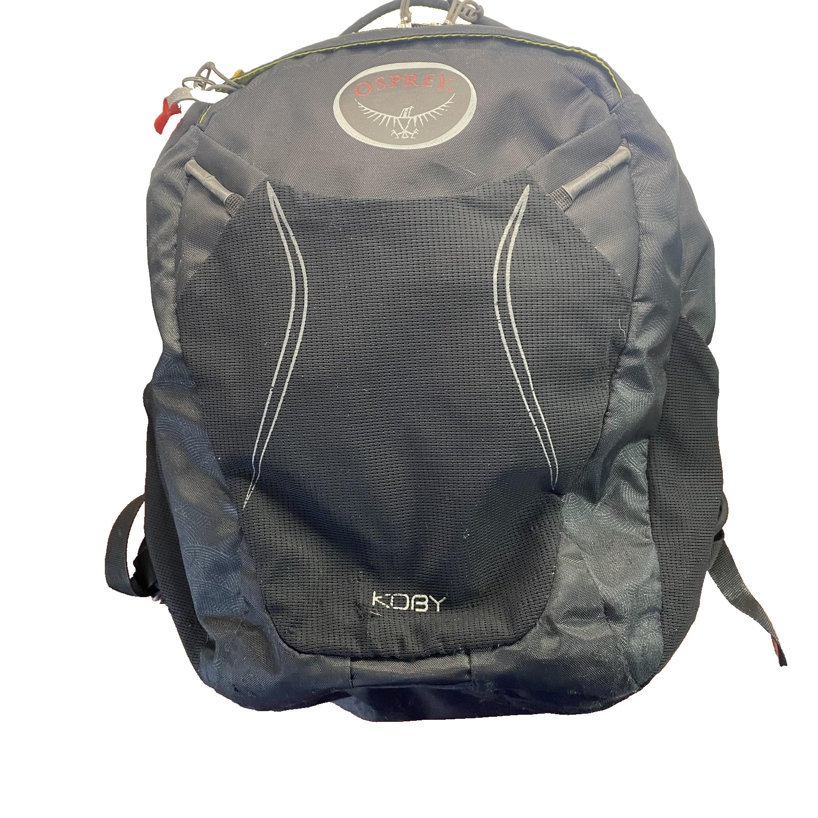 Osprey Koby Hiking Backpack Boys Black Nylon Padded Straps Z