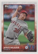 2015 Topps Los Angeles Angels Jered Weaver #A-8 d5h