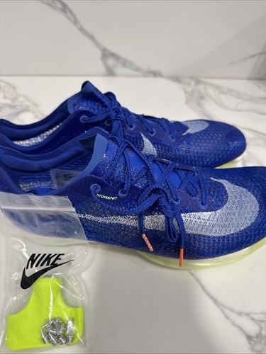 Nike Air Zoom Victory Track Racer Blue CD4385-400 Mens Size 11 With Spikes