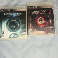 Lot 2 Resident Evil Revelations And Revelation 2 PS3 Missing Manual