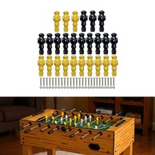 26Pcs Plastic Soccer Men Games Player Figure Replacement Soccer Table Player