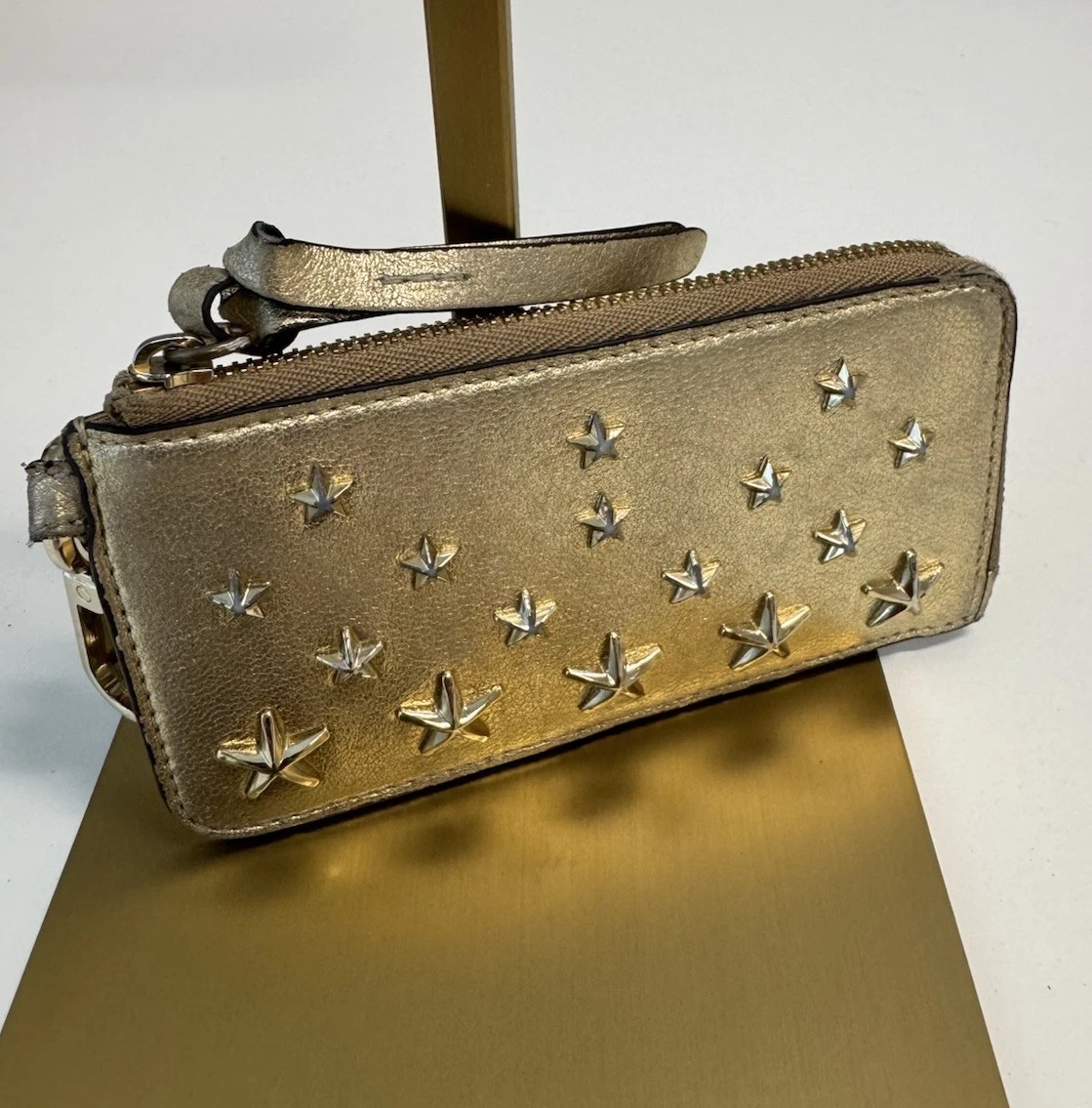 Jimmy Choo Gold Wallets for Women for sale | eBay