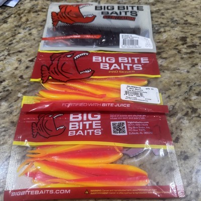 Big Bite Baits -sensation,ramtail Scupper(8) -4  Minnow (20) Fishing Bait new