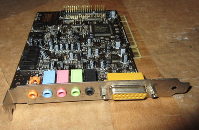Creative Sound Blaster Live 5.1n Audio Card SB0100 PCI Retro PC WIN