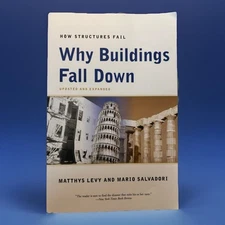 Why Buildings Fall Down : How Structures Fail by Mario Salvadori & Matthys Levy
