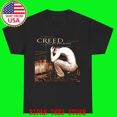 CREED My Own Prison Black Size S - 5XL