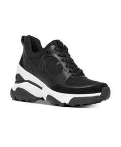 michael kors wedge trainers