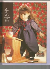 Dressing Dolls with Susan York 18" 16" Dolls Sewing Patterns Vintage H52
