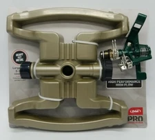 Orbit Pro Contractor Grade Lawn Sprinkler Metal Impact & Base 85' Area Coverage