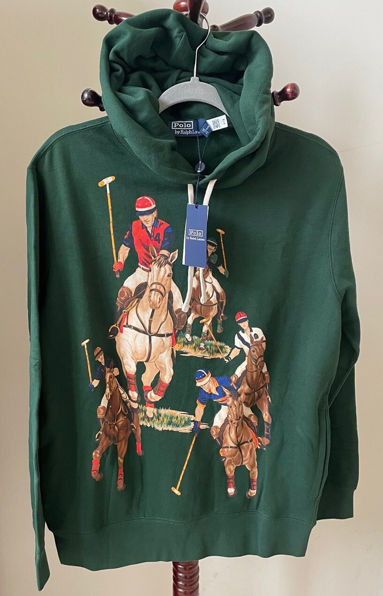 Polo Ralph Lauren Men's Iconic The Five Horsemen Hoodie - M | eBay